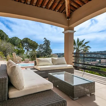Picasso # Vue Panoramique - Luxe - Jacuzzi Ferienhaus Vallauris